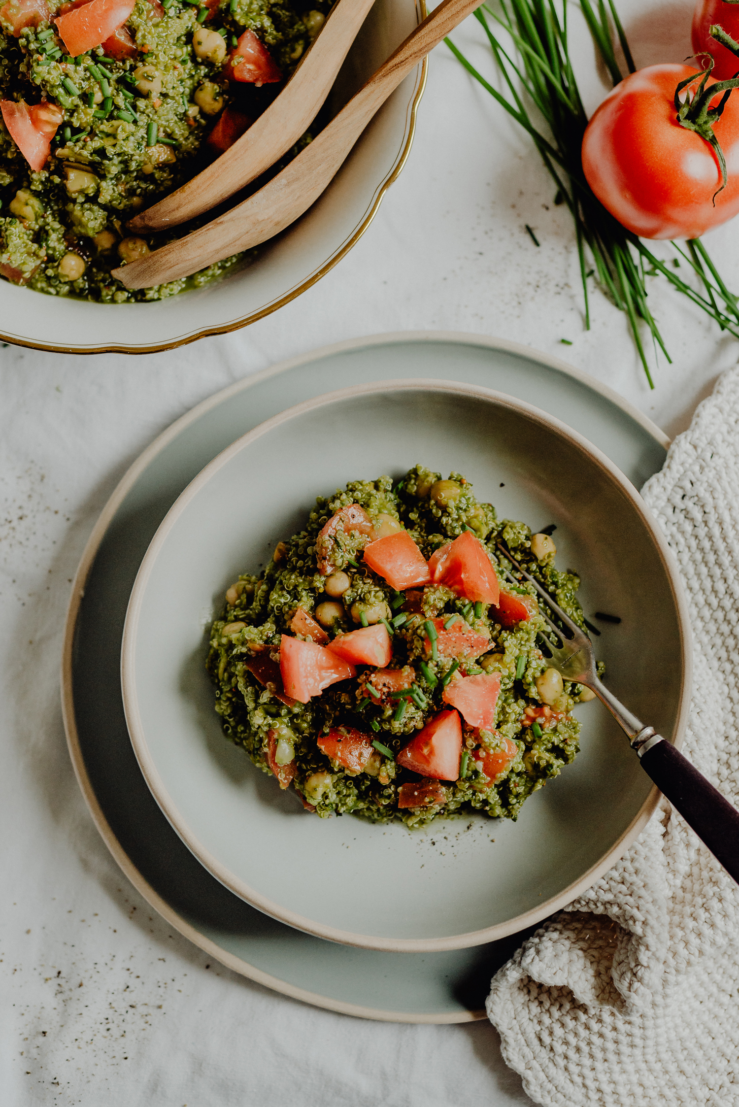 Veganer Quinoa-Salat